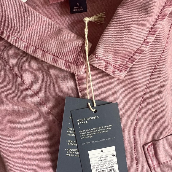 NWT - Pink - Jumpsuit - Long Sleeve - Boiler-suit - Universal Thread - 4 - Picture 6 of 6